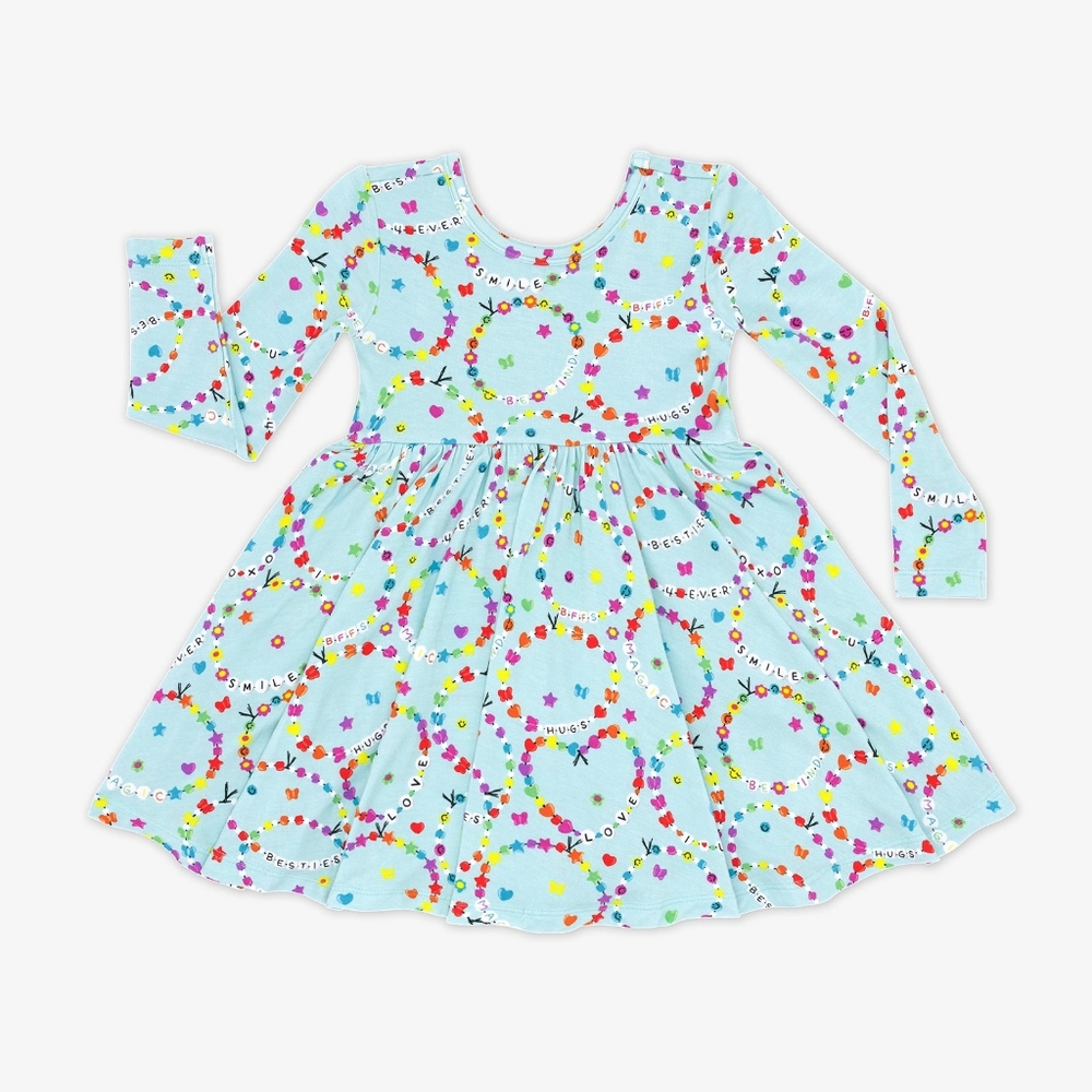 NIB Little Sleepies Friends Forever Twirl Dress